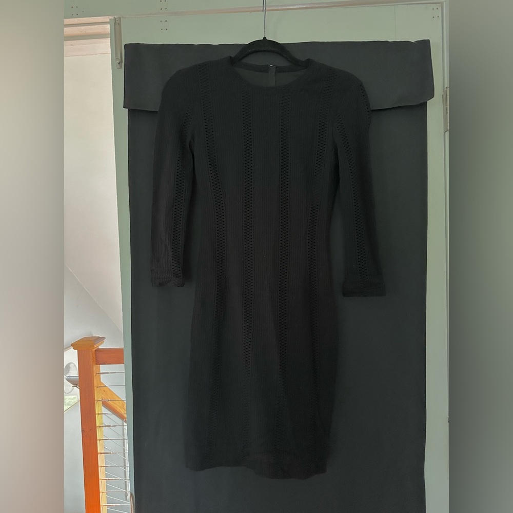 Rag & Bone Black Knee Length Dress